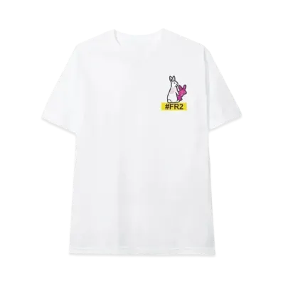 FR2 x ANTI SOCIAL SOCIAL CLUB Serrated Tee "White" (SS21)