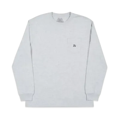 PALACE PJs Pocket Longsleeve "Grey Marl"