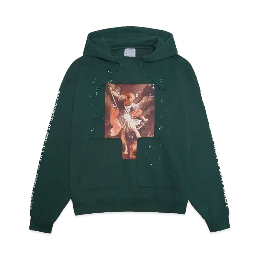 SOMEIT S.B.M Vintage Hoodie "GREEN"