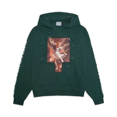 SOMEIT S.B.M Vintage Hoodie "GREEN"