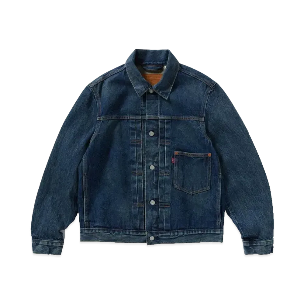 Levi's x EDIFICE Type1 Trucker Jacket "Dark Indigo"