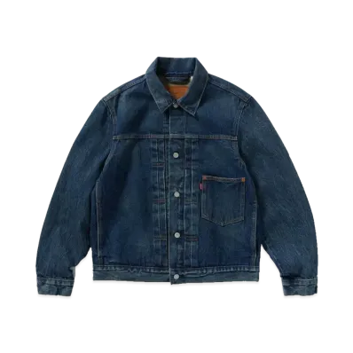 Levi's x EDIFICE Type1 Trucker Jacket "Dark Indigo"