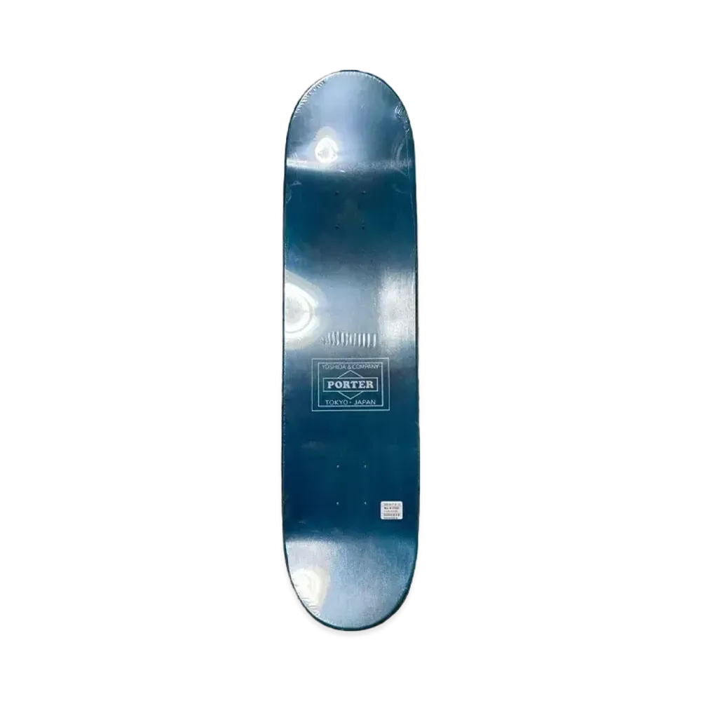 PALACE x PORTER YOSHIDA Skateboard Deck "Black/Blue"
