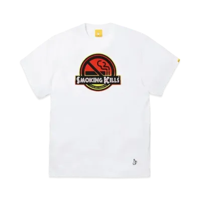 FR2 No smoking world T-shirt "White"