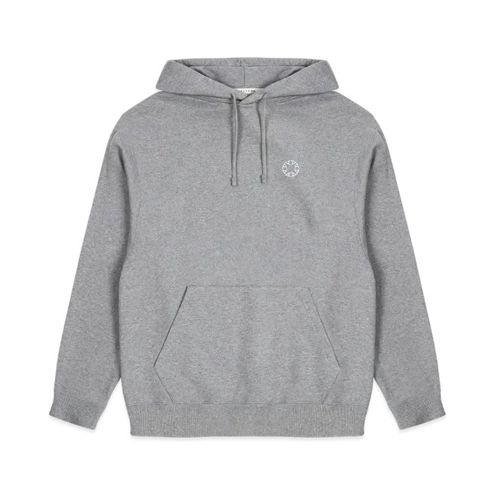 1017 ALYX 9SM Boxy Pullover Hoodie "Light Grey Heather"