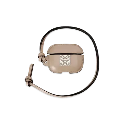 LOEWE Air Pods Pro Case (Smooth Calfskin) "Sand"