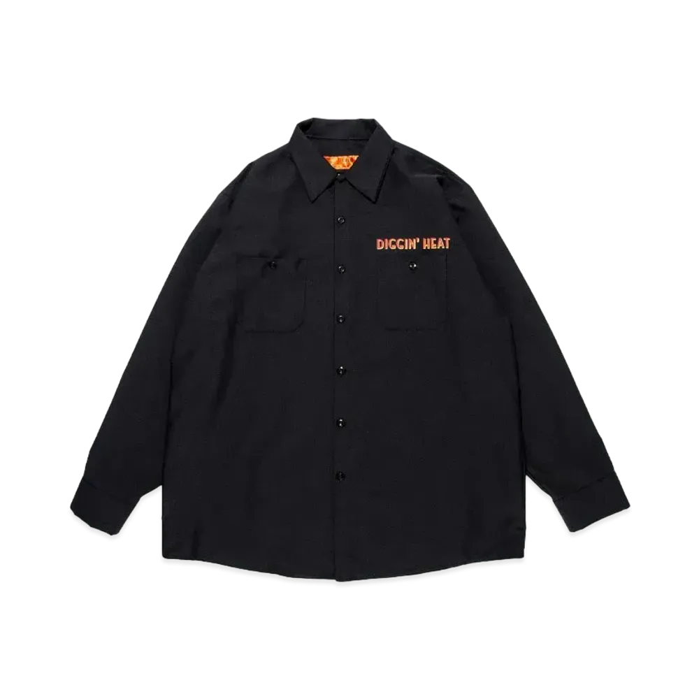 RECOGNIZE DIGGIN' HEAT SHIRTS "BLACK"