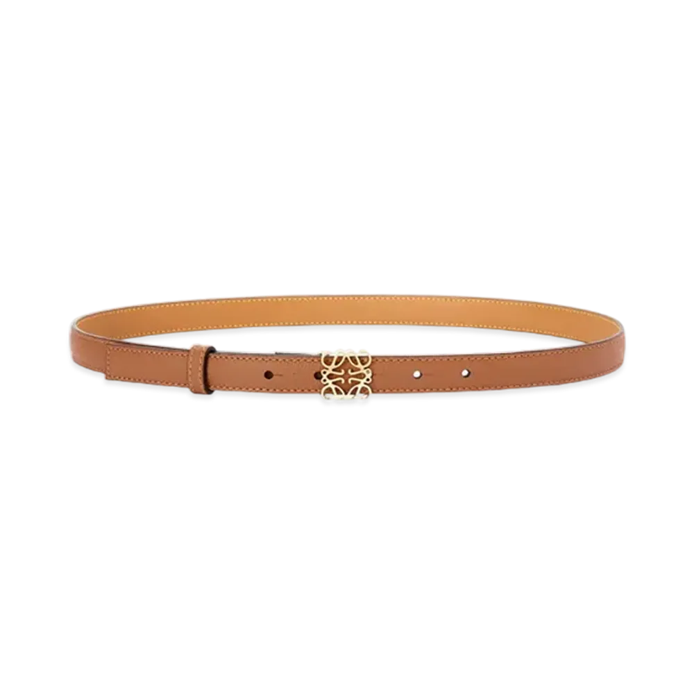 LOEWE Anagram Belt "Tan/Gold"