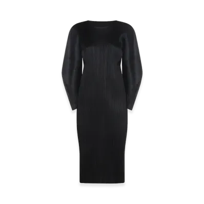PLEATS PLEASE ISSEY MIYAKE Women's Skyline Dress "Black"