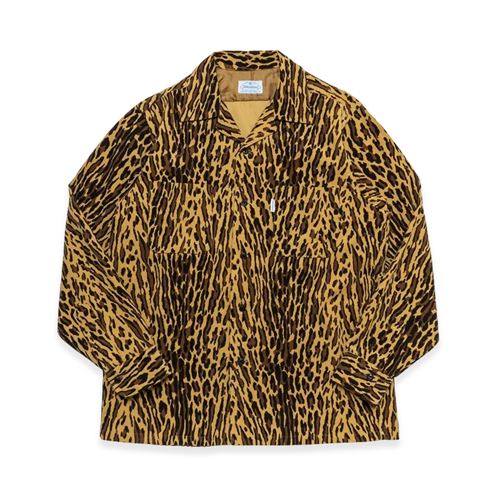 SubCulture Leopard Corduroy Shirt "Multi"