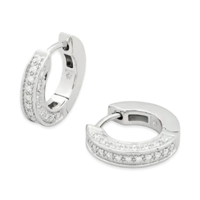 TOMWOOD Nova Hoops Small "Silver"