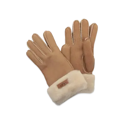 UGG Gloves Cuff Gloves Sheepskin "Beige"