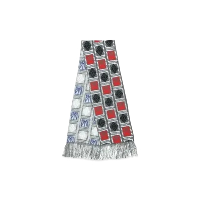 RASSVET RASSVET LOGO SCARF KNIT "MULTI "