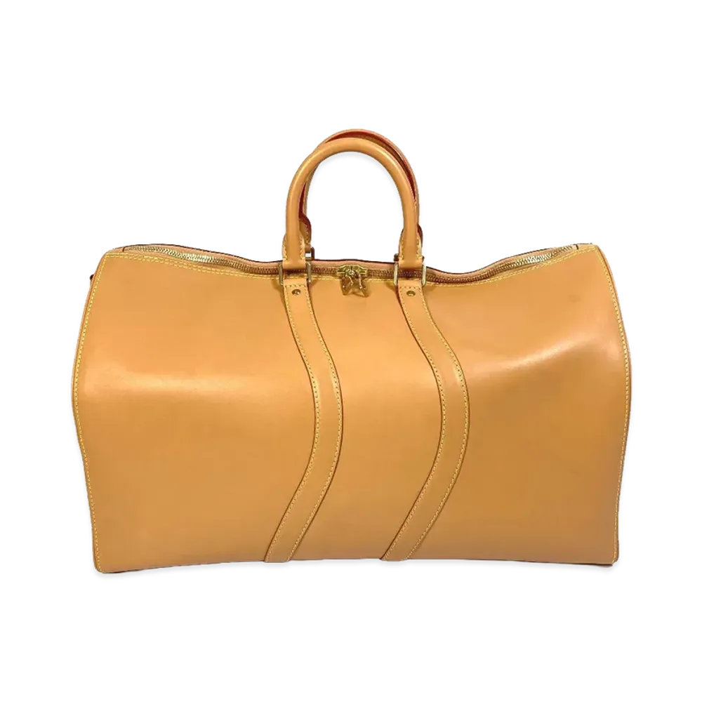 Louis Vuitton Keepall Bandouliere 50 "Beige"