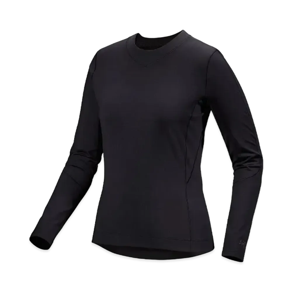ARC'TERYX Women's Low Long Sleeve Crew Neck X000007354 "Black"
