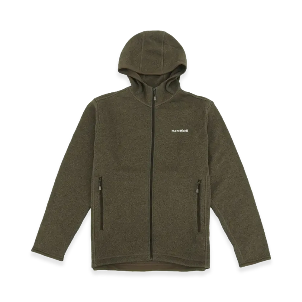 mont-bell ClimaPlus Knit Parka "Dark Brown"
