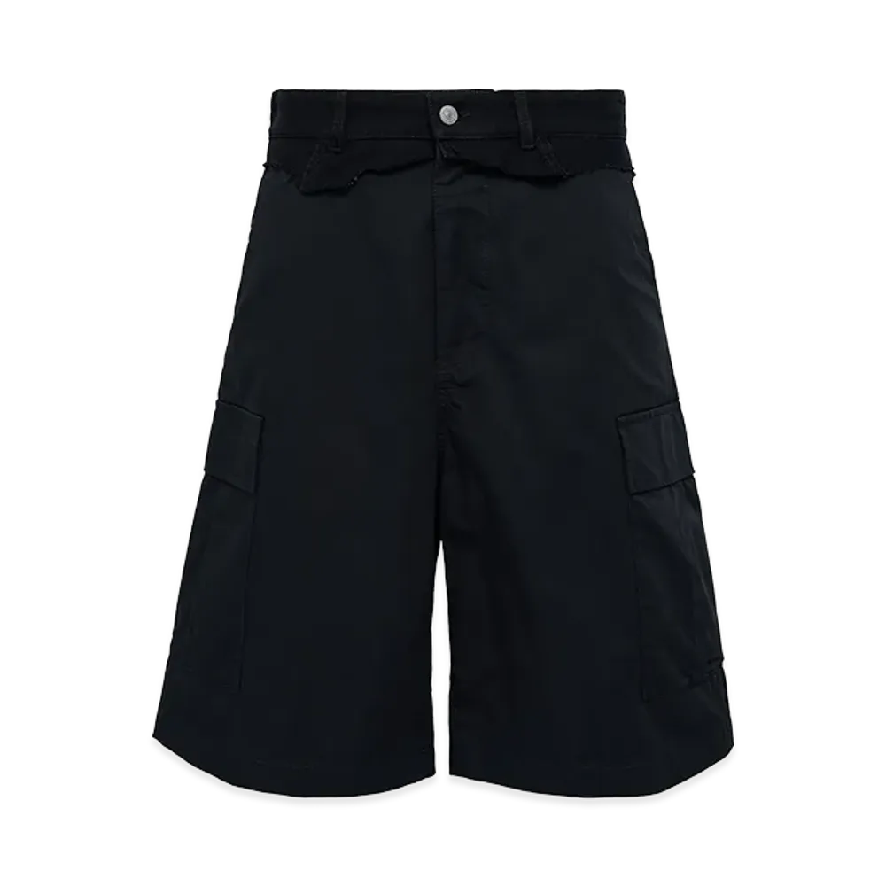 MM6 Maison Margiela Cotton Gabardine Shorts "Blue"