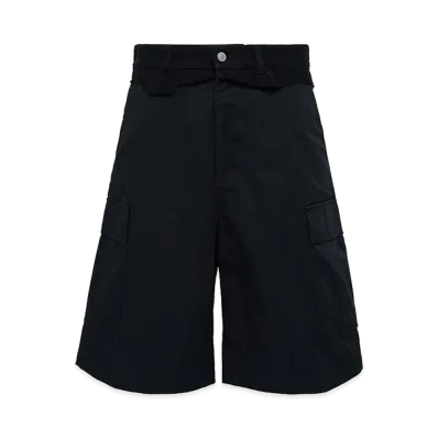 MM6 Maison Margiela Cotton Gabardine Shorts "Blue"