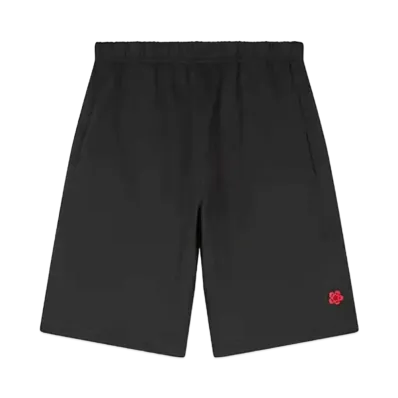 KENZO 'BOKE FLOWER' Embroidery Short "Black"
