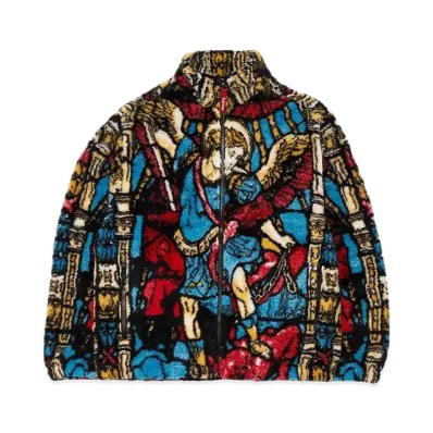 Supreme Saint Michael Fleece Jacket "Multi"