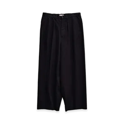 NICENESS E.Joan Premium Pima Twill Rover Trousers "Black"
