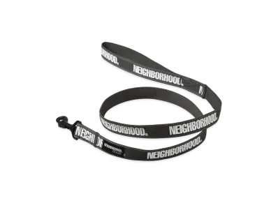 NEIGHBORHOOD Dog Leash Wide "Gray"