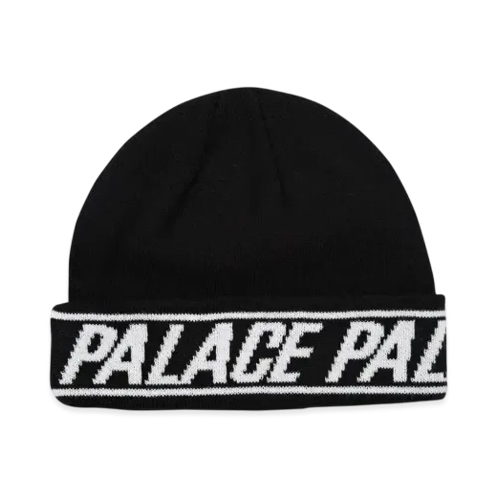 PALACE Font Cuff Beanie "Black"