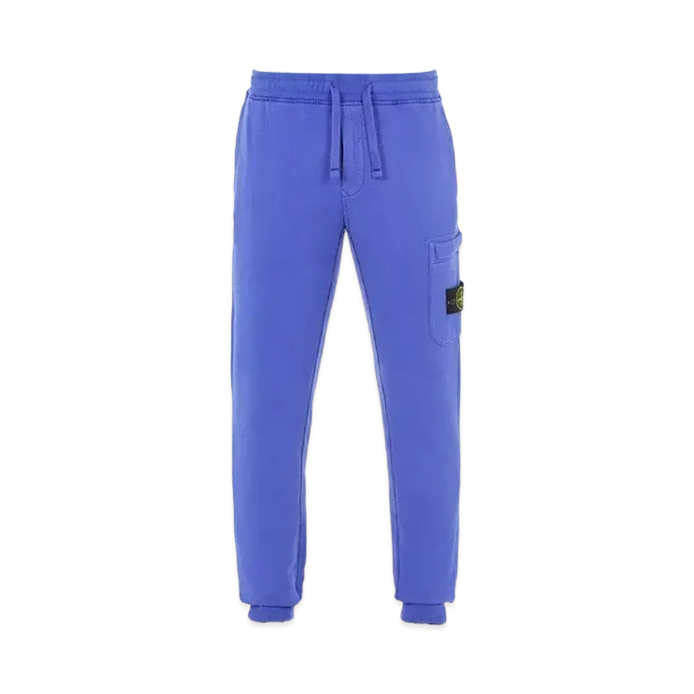 Stone Island 64520 BRUSHED COTTON FLEECE_SLIM FIT "Periwinkle"