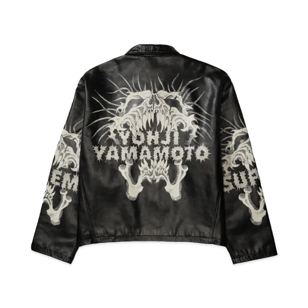 Supreme x Y's by Yohji Yamamoto Leather Jacket "Black"