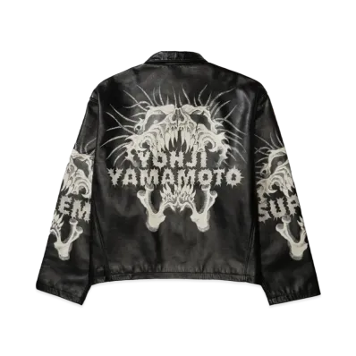 Supreme x Y's by Yohji Yamamoto Leather Jacket "Black"