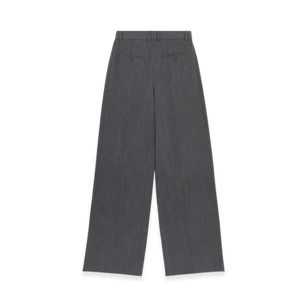 MM6 Maison Margiela Women's Tailored Trousers "Dark Gray"