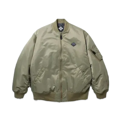 APHRODITEGANG BUDSPOOL x GAKKIN 花罰 MA-1 Flight Jacket "Khaki"