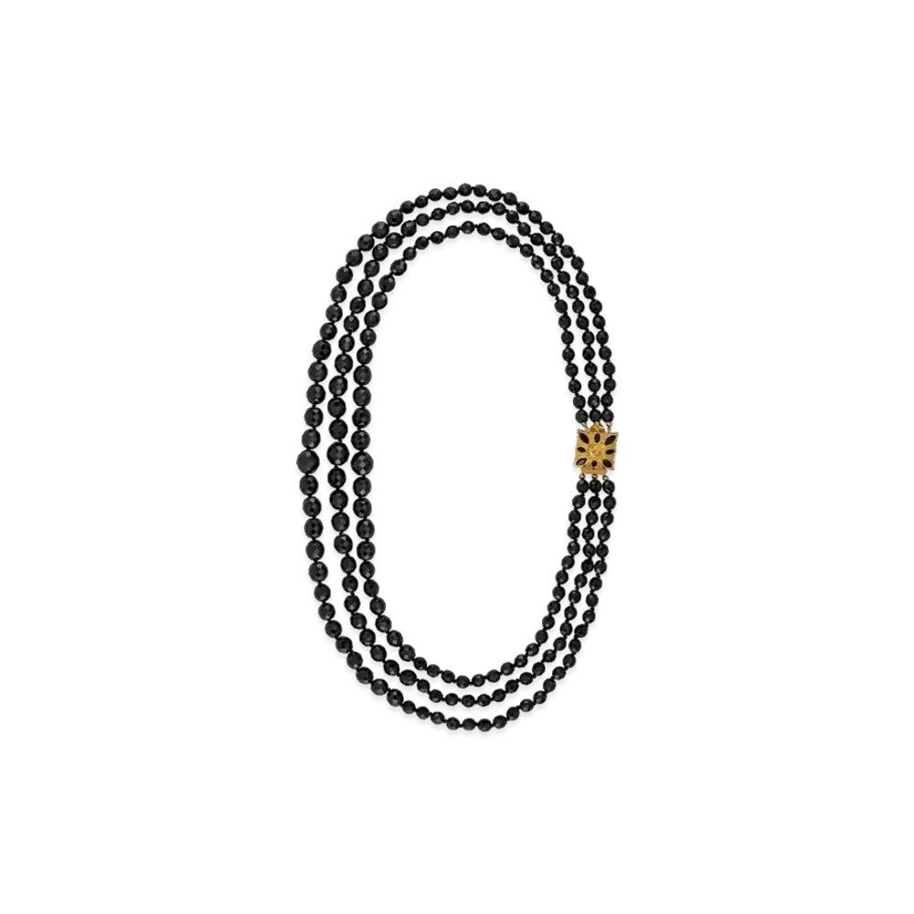 GUCCI Flower Bead Necklace