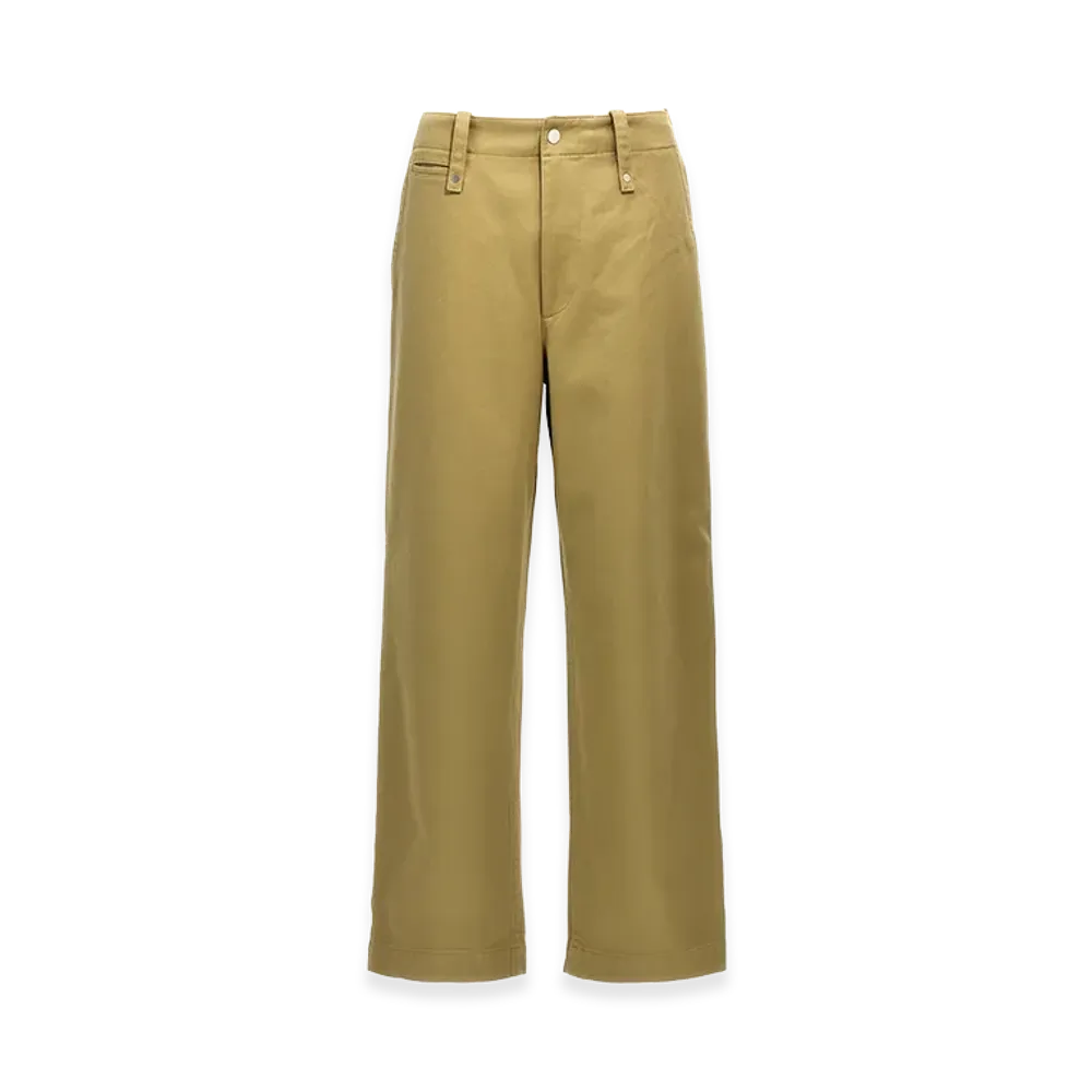 Burberry Cotton Trousers "Beige"