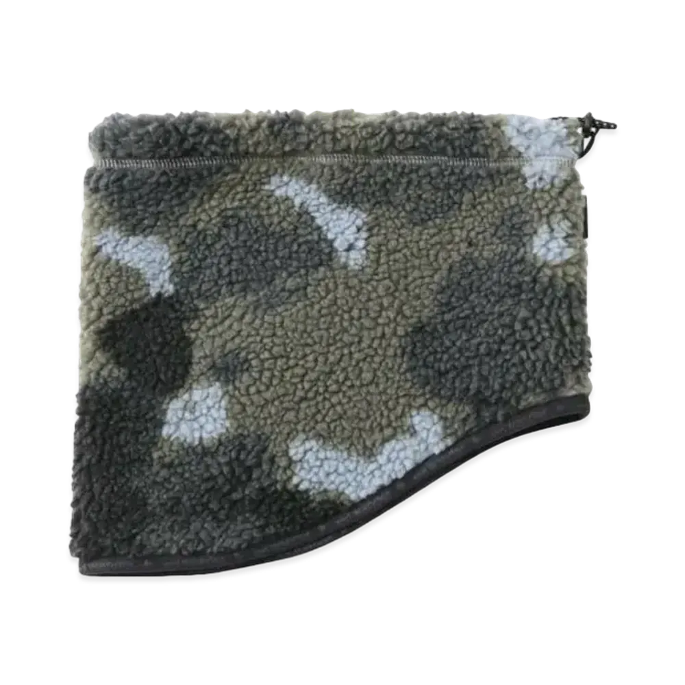 GRAMICCI x and wander JQ Tape Fleece Neck Warmer "Camo"