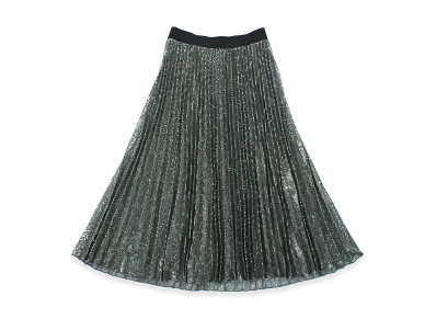 Weekend Max Mara Women's Sequin Skirt "Medium Grey"