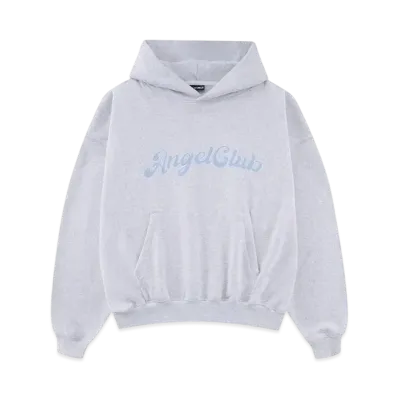 SPLR ANGEL Oversized Logo Hoodie "Grey"