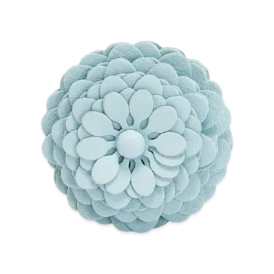 LOEWE Stud Flower "Crystal Blue"