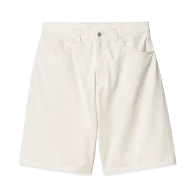 Carhartt WIP Brandon Short "White(Rinsed)"