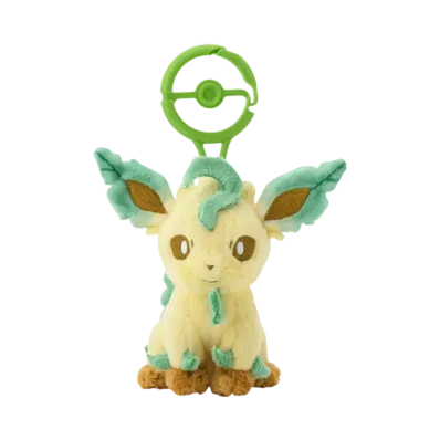The Pokemon Company -Pokemon- Mascot Leafeon with carabiner