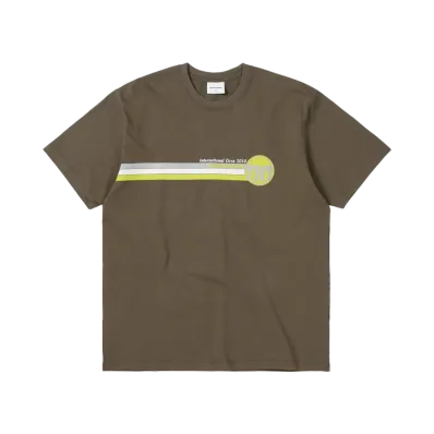 thisisneverthat TNT Track Lines Tee "Brown"