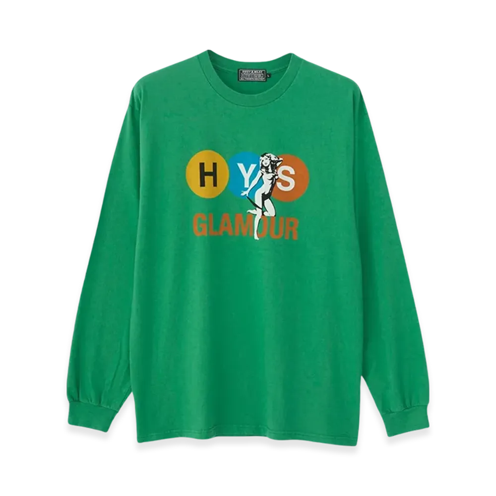 HYSTERIC GLAMOUR Subway T-Shirt "Green"