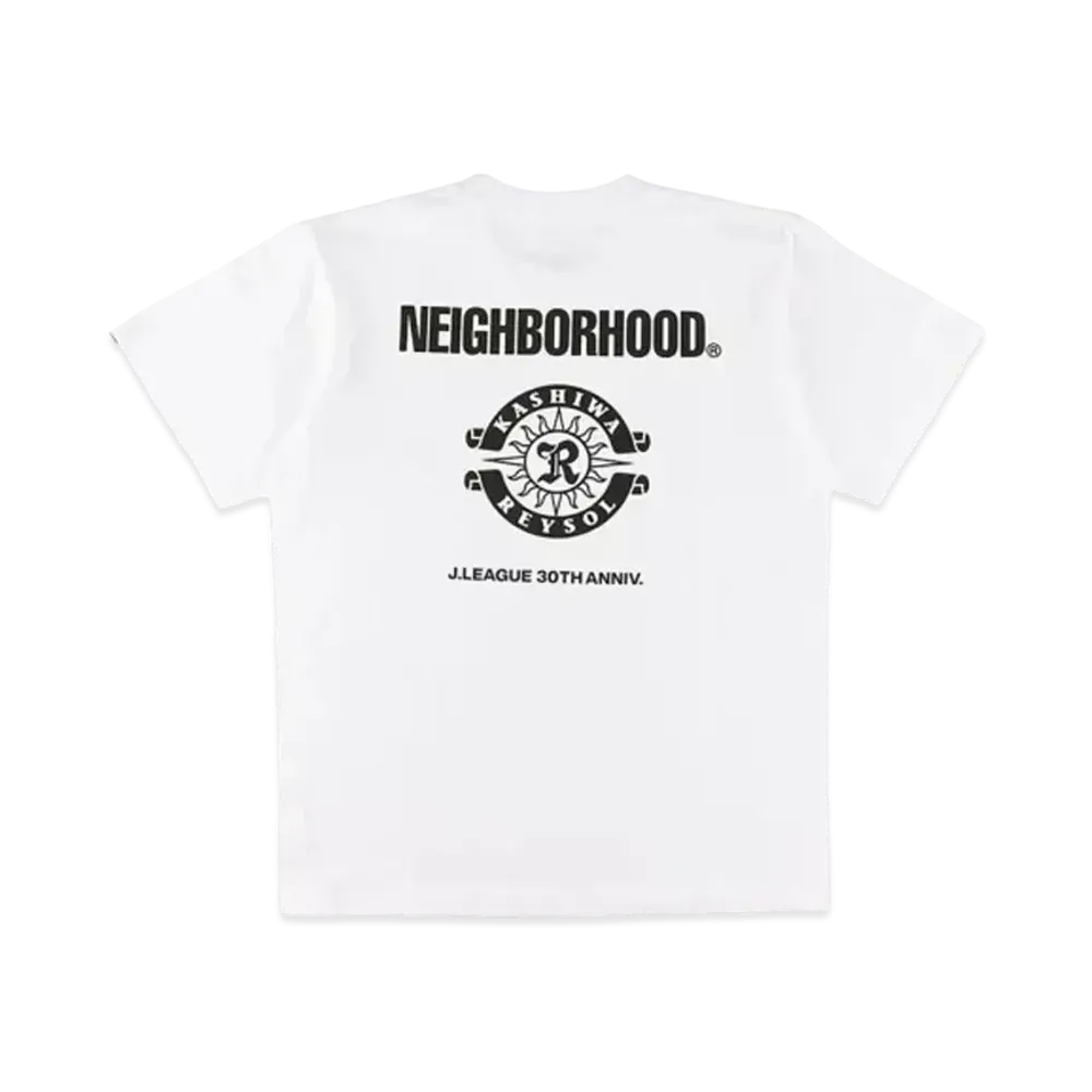 NEIGHBORHOOD x Kashiwa Reysol Collab Short Sleeved T-shirt "White"