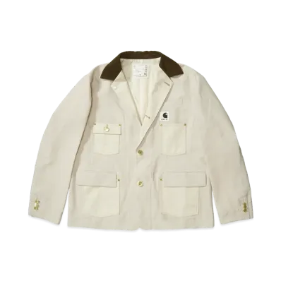 sacai x Carhartt WIP Suiting x Duck Jacket "Ivory"