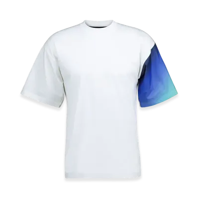 PRADA Contrast Sleeve T-Shirt "White"