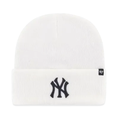 47 NYY MLB Haymaker Cuff Knit "NY White"