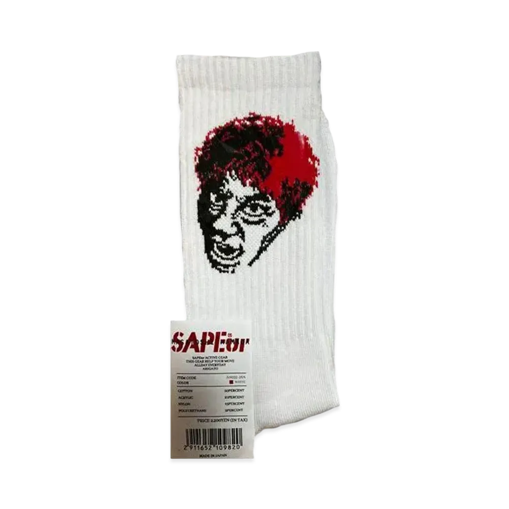 SAPEur x MASATOSHI HAMADA Socks "Red"