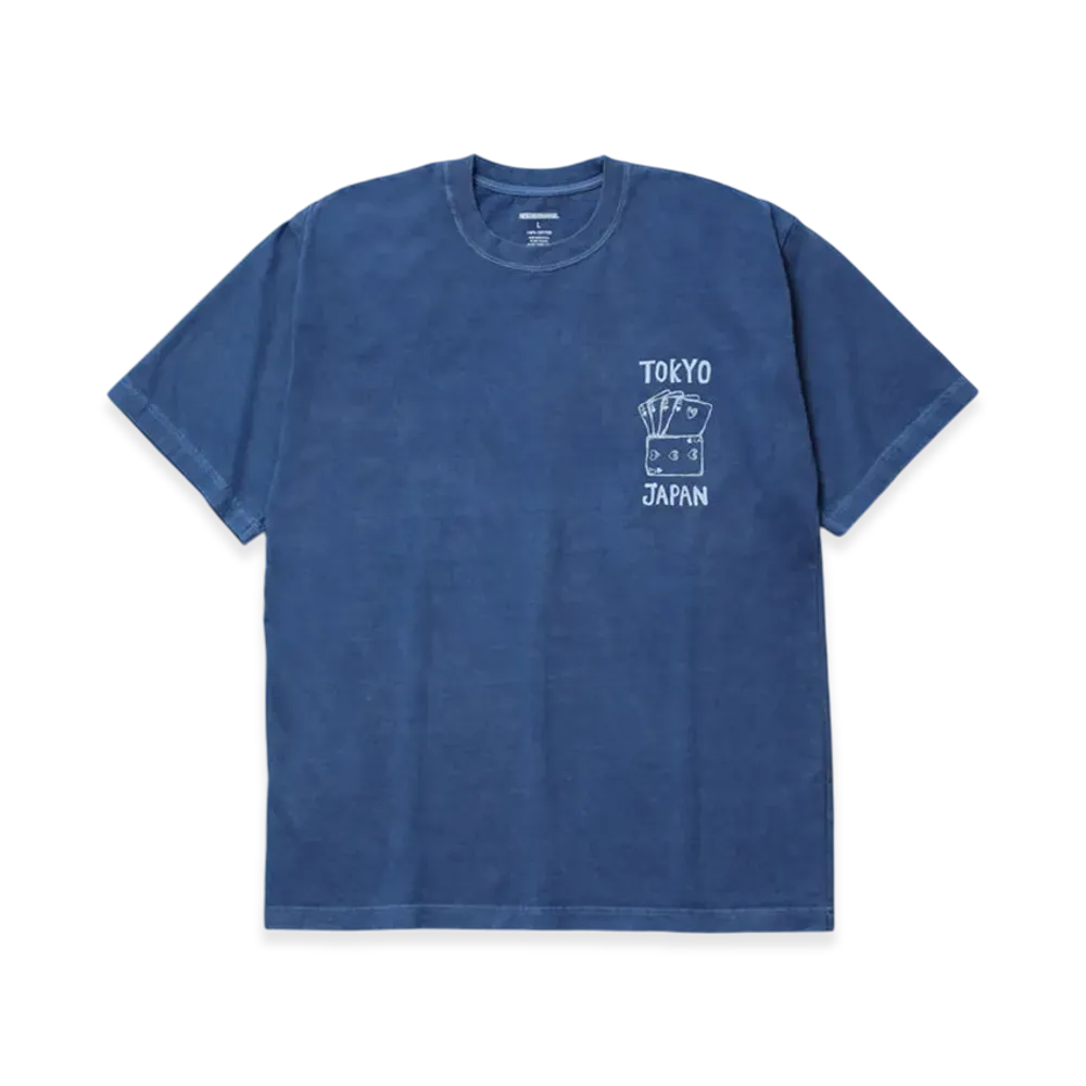 NEIGHBORHOOD NH. Tee SS-14 "Navy"