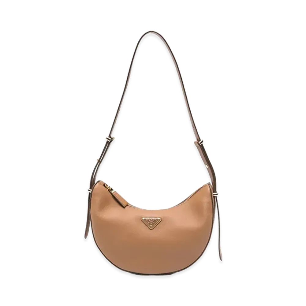 PRADA Women's 'Arque' Shoulder Bag "Beige"
