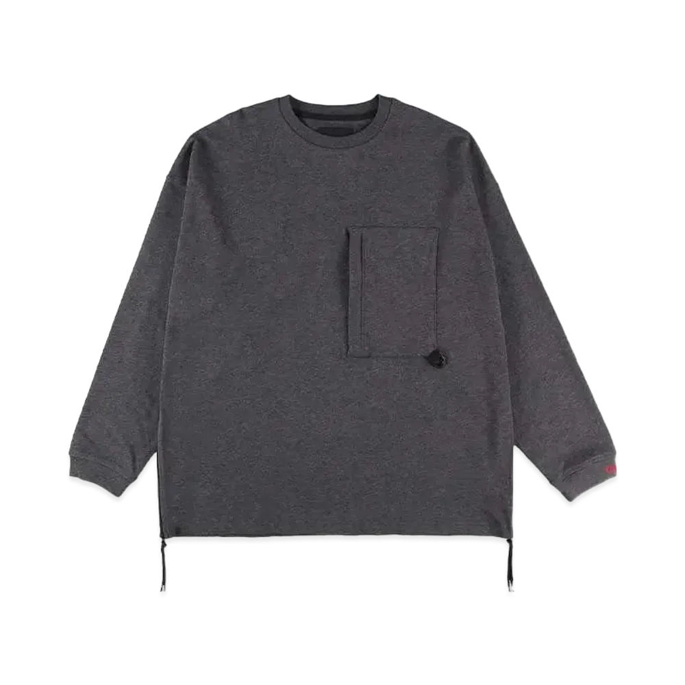 VANS TDC Pocket LS Tee Shirt "Black Heather"
